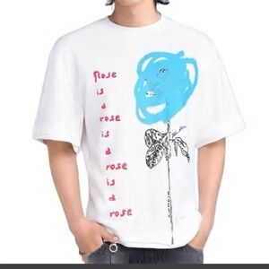 LANVIN "ROSE IS A ROSE" Tee